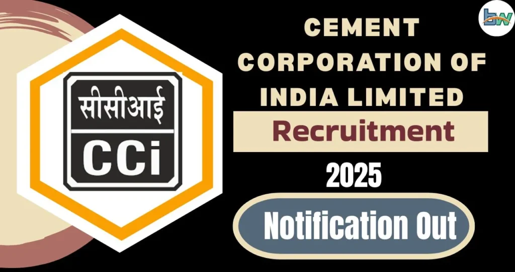 CCI Recruitment 2025 : कुल 29 पोस्ट के लिए भर्ती। 3 CCI Recruitment 2025